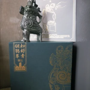 13th-Century BCE Owl Zun – Modern Reproduction Sculpture - Image 5