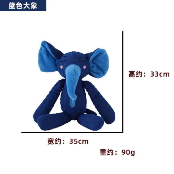 Indestructible Plush Dog Toys for Aggressive Chewers – Interactive Chew Toy for Teething, Dental Cleaning & Boredom Relief