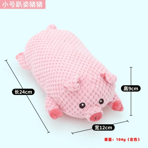 Indestructible Plush Dog Toys for Aggressive Chewers – Interactive Chew Toy for Teething, Dental Cleaning & Boredom Relief