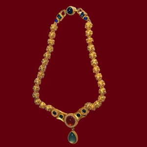 Ancient Chinese Royal Necklace Magnet – Inspired by the Li Jingxun Treasur