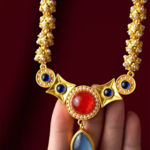 Ancient Chinese Royal Necklace Magnet – Inspired by the Li Jingxun Treasur - Image 3