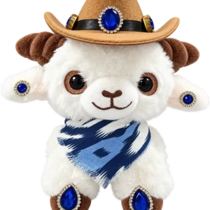Xinjiang Lamb Doll - Western Cowboy Lamb Doll
