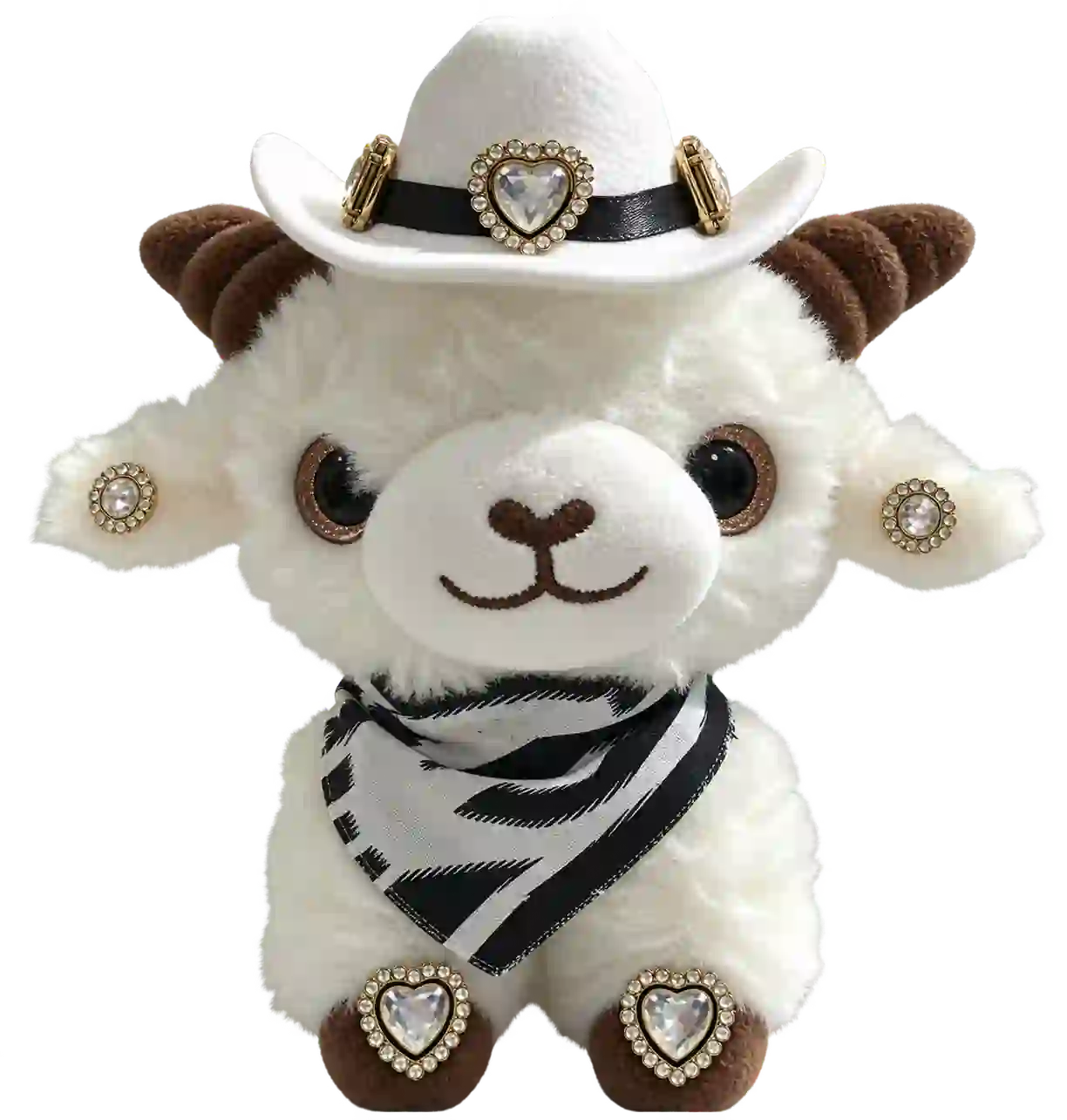 Xinjiang Lamb Doll - Western Cowboy Lamb Doll - Image 2