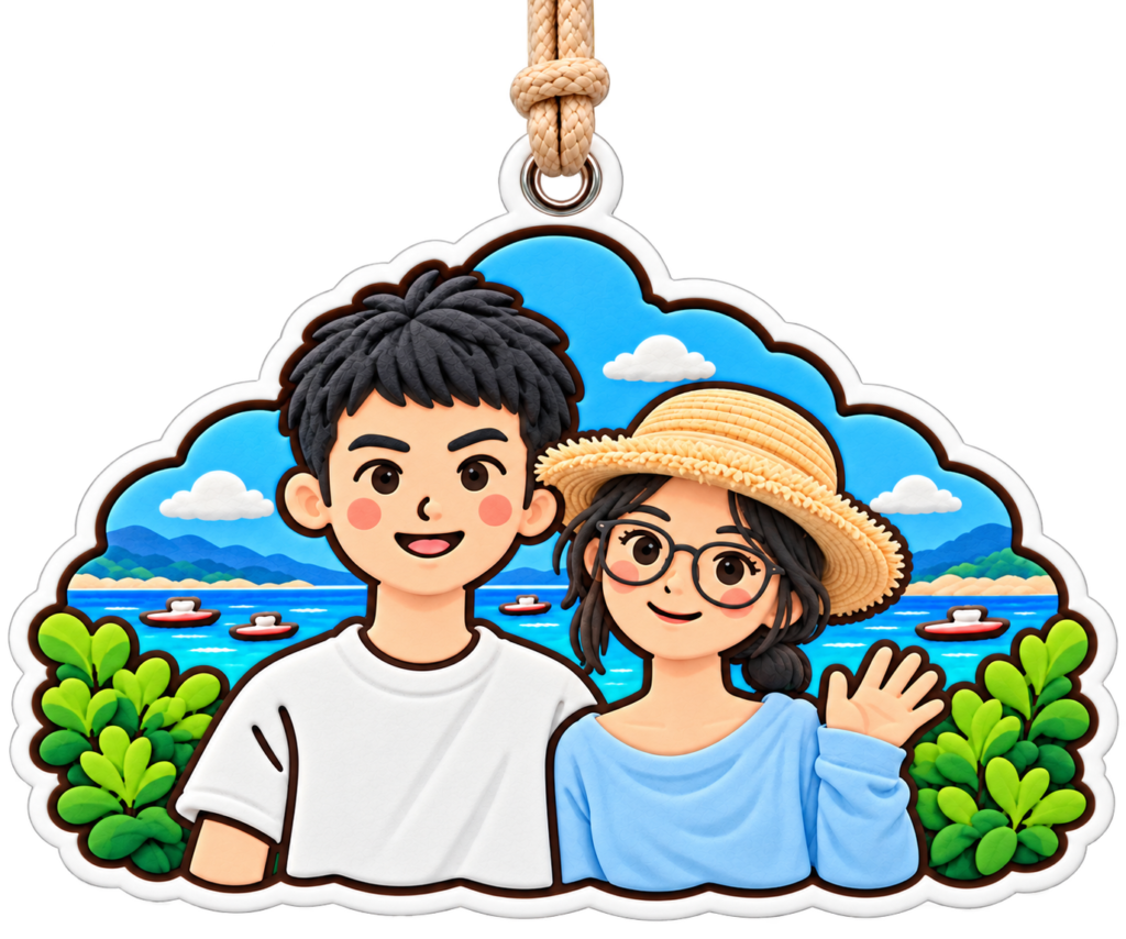Custom Clay Card – Handmade from Your Photo